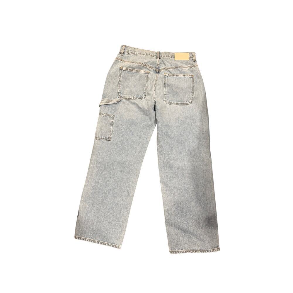 GRLFRND Denim Milla Utility High Rise Straight Leg Jean Crop Size 30 - Picture 2 of 6